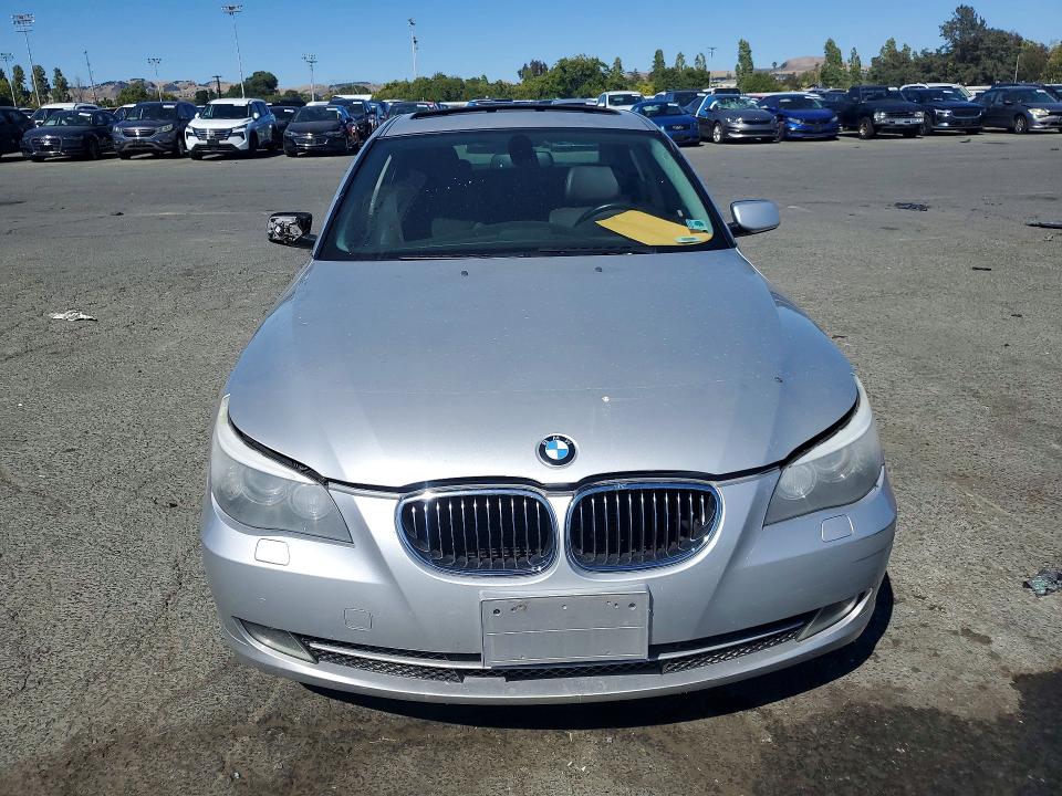 2010 BMW 5er VIN WBANV1C56AC157694 COPART salvage auction — SIDE, Ca - Salvage Certificate, sold $125 on 2026-07-24 (photo 5)