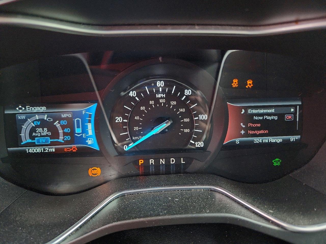 2016 Ford Fusion VIN 3FA6P0SU8GR384566 COPART salvage auction — Side, TX - SALVAGE VEHICLE TITLE, sold $2,100 on 2026-07-06 (photo 9)