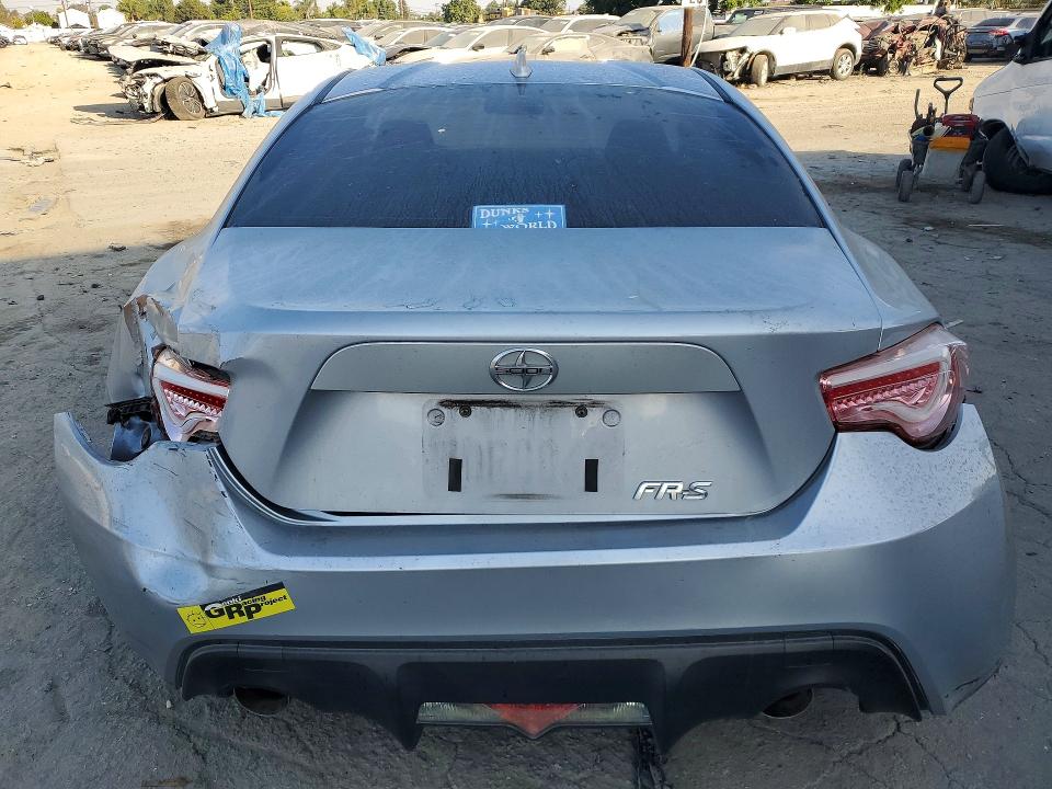 2015 Scion Fr-s VIN JF1ZNAA12F9702711 COPART salvage auction — REAR END, Ca - Salvage Certificate, sold $2,300 on 2026-07-06 (photo 6)
