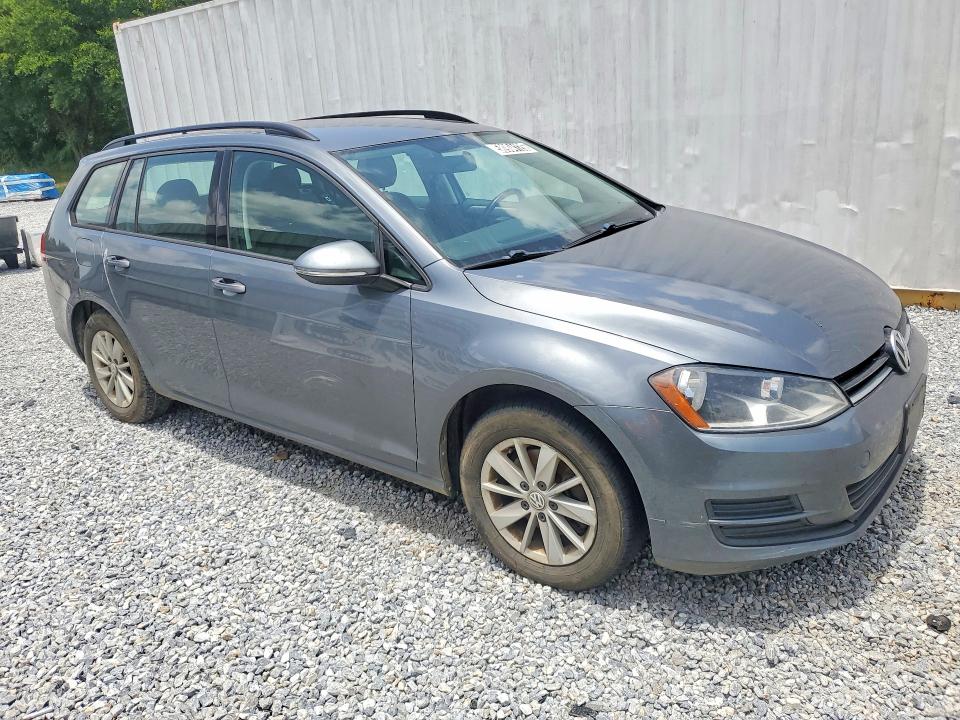 2016 Volkswagen Golf sportwagen VIN 3VWC17AU5GM516458 COPART salvage auction — MECHANICAL, TX - CERTIFICATE OF TITLE, sold $850 on 2026-07-28 (photo 4)