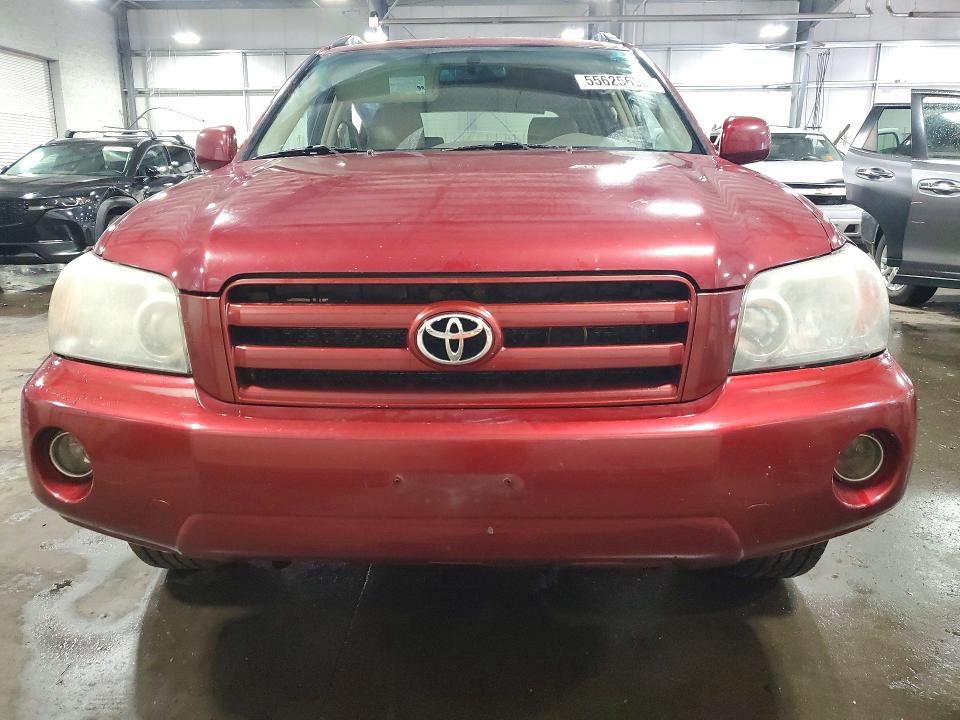2007 Toyota Highlander VIN JTEDP21A370140310 COPART salvage auction — SIDE, Mn - Cert Of Title-Prior Salvage, sold $600 on 2026-07-14 (photo 5)