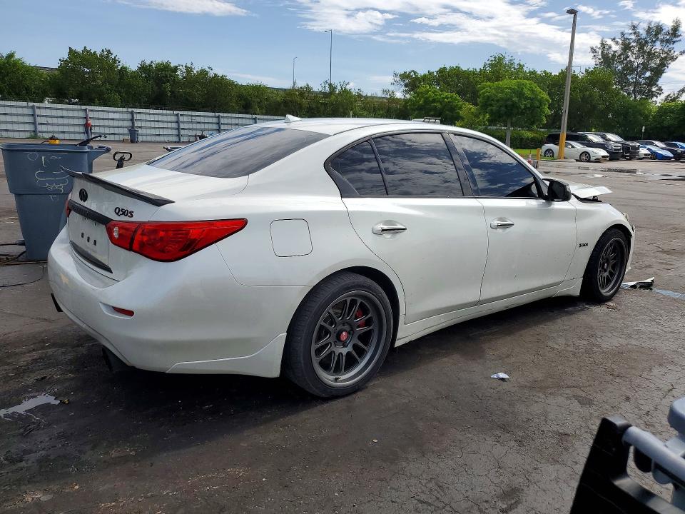 2017 Infiniti VIN JN1FV7AP5HM850925 COPART salvage auction — FRONT END, Fl - Cert Of Title Slvg Rebuildable, sold $2,100 on 2026-07-08 (photo 3)