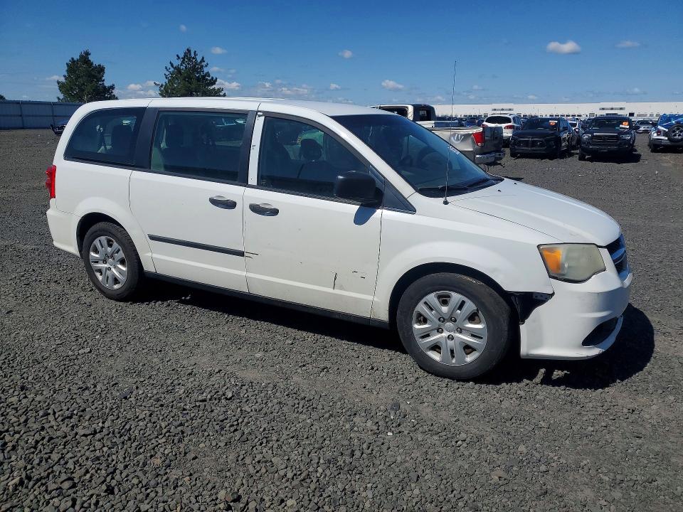 2014 Dodge Grand caravan VIN 2C4RDGBG7ER276218 COPART salvage auction — FRONT END, ID - CERT OF TITLE -REBUILT SALVAGE, sold $30 on 2026-07-09 (photo 4)