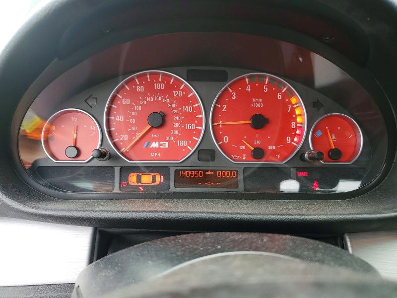 2005 BMW M3 VIN WBSBL93495PN61758 COPART salvage auction — REAR END, Nj - Cert Of Title-Salvage, sold $11,000 on 2026-07-06 (photo 9)