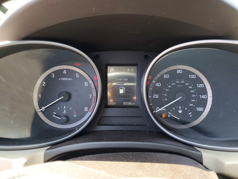 2018 Hyundai VIN 5NMZT3LB8JH061546 COPART salvage auction — VANDALISM, Ca - Salvage Certificate, sold $2,300 on 2026-07-22 (photo 9)