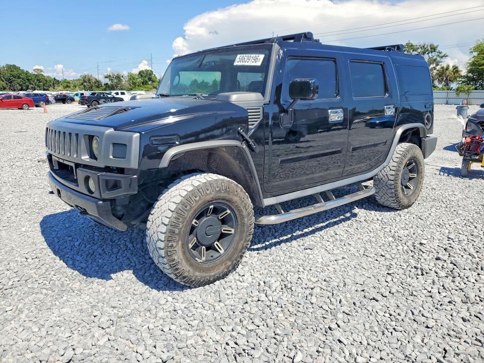 2003 Hummer H2 VIN 5GRGN23U03H120685 COPART salvage auction — MINOR DENT/SCRATCHES, Fl - Cert Of Title-Rebuilt, sold $1,650 on 2026-07-31 (photo 1)