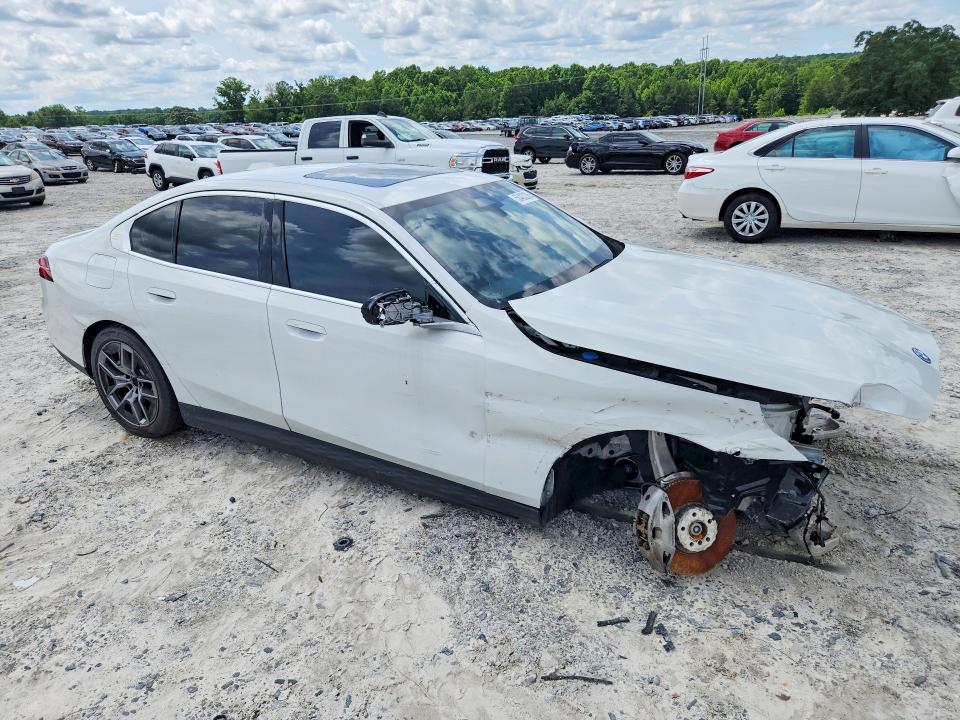 2025 BMW I5 VIN WBY13HG01SCT74519 COPART salvage auction — FRONT END, Nj - Certificate Of Title (P), sold $18,800 on 2026-07-27 (photo 4)