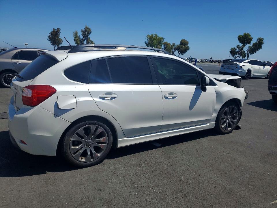 2014 Subaru Impreza VIN JF1GPAS62E8261839 COPART salvage auction — FRONT END, CA - SALVAGE CERTIFICATE, sold $525 on 2026-07-13 (photo 3)