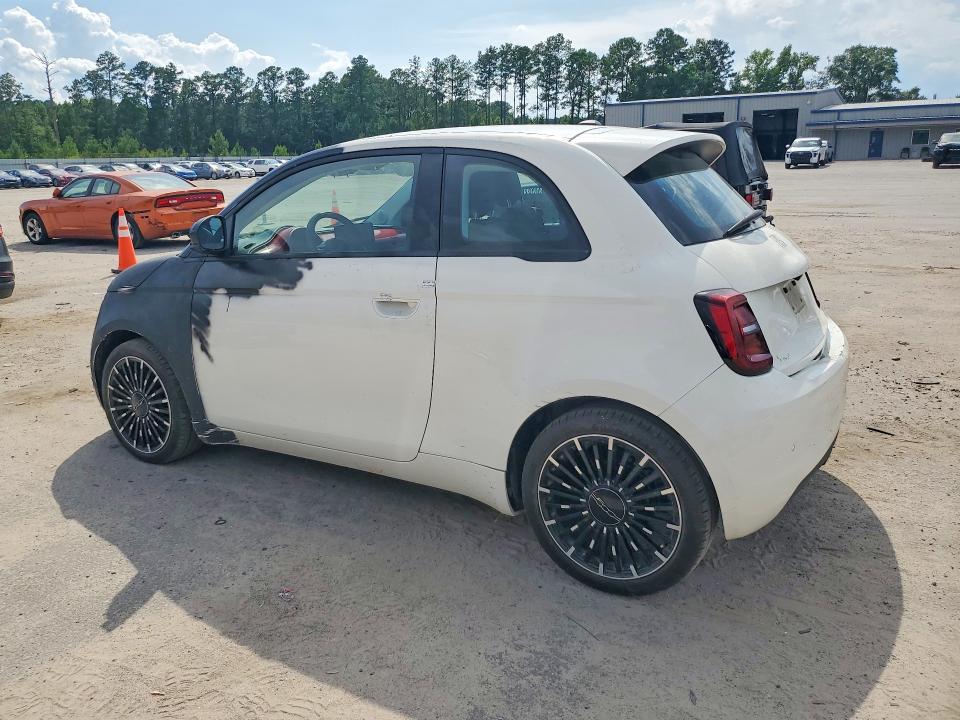 2024 Fiat 500 VIN ZFAFFAA48RX219851 COPART salvage auction — SIDE, SC - CERT OF TITLE-SALVAGE, sold $5,500 on 2026-08-03 (photo 2)