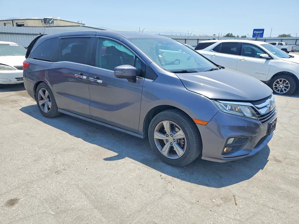 2018 Honda Odyssey VIN 5FNRL6H7XJB053407 COPART salvage auction — REAR END, Ca - Salvage Certificate, sold $4,050 on 2026-07-24 (photo 4)