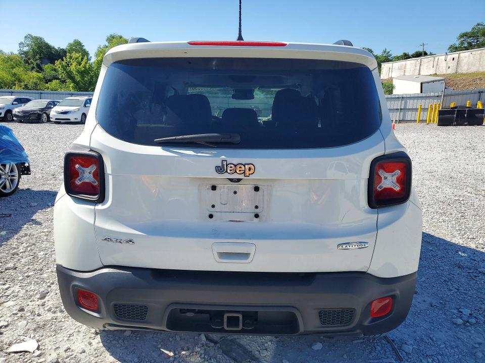 2020 Jeep Renegade VIN ZACNJBBB8LPL19770 COPART salvage auction — FRONT END, Ky - Cert Of Title-Salvage, sold $125 on 2026-07-26 (photo 6)