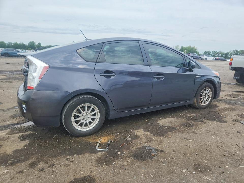 2011 Toyota Prius VIN JTDKN3DU8B0282058 COPART salvage auction — MINOR DENT/SCRATCHES, Va - Certificate Of Title, sold $500 on 2026-07-19 (photo 3)