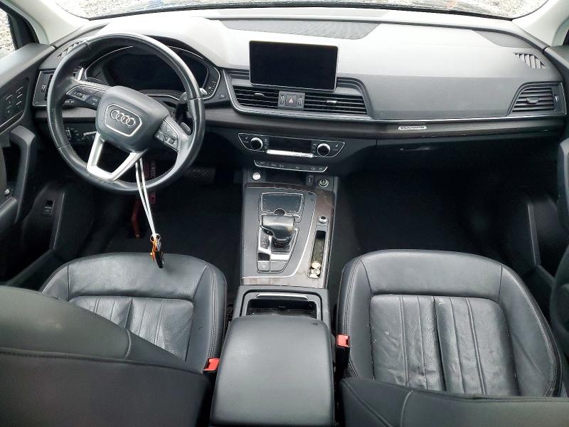 2018 Audi VIN WA1BNAFY0J2218825 COPART salvage auction — WATER/FLOOD, AL - CERT OF TITLE-FLOOD SALVAGE, sold $5,400 on 2026-07-07 (photo 8)