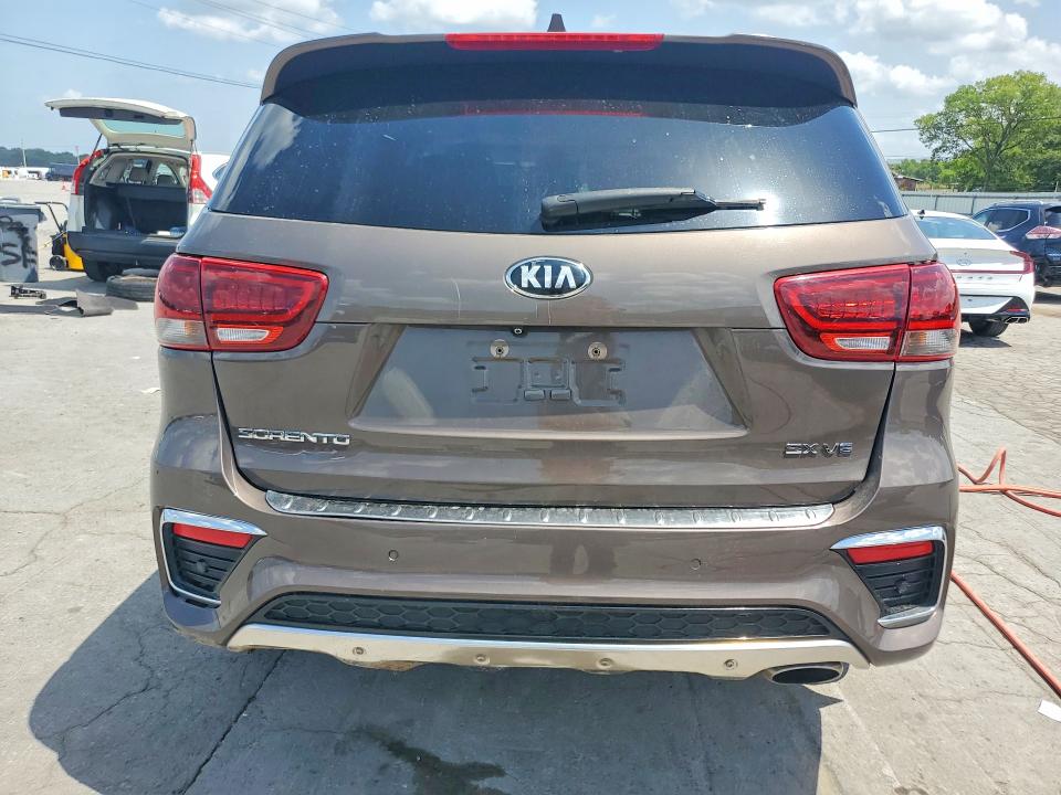 2019 Kia Sorento VIN 5XYPK4A52KG453205 COPART salvage auction — FRONT END, Salvage Title, sold $150 on 2026-07-27 (photo 6)