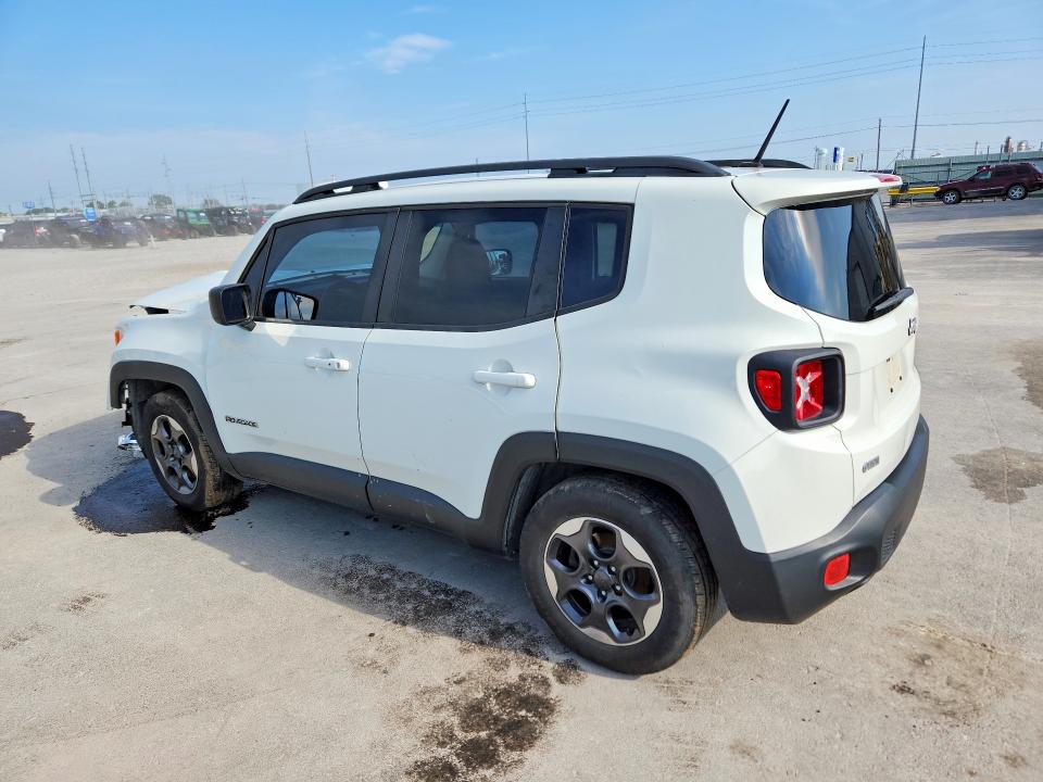 2016 Jeep Renegade VIN ZACCJAAT6GPD70401 COPART salvage auction — FRONT END, Ok - Cert Of Title-Salvage, sold $275 on 2026-07-08 (photo 2)