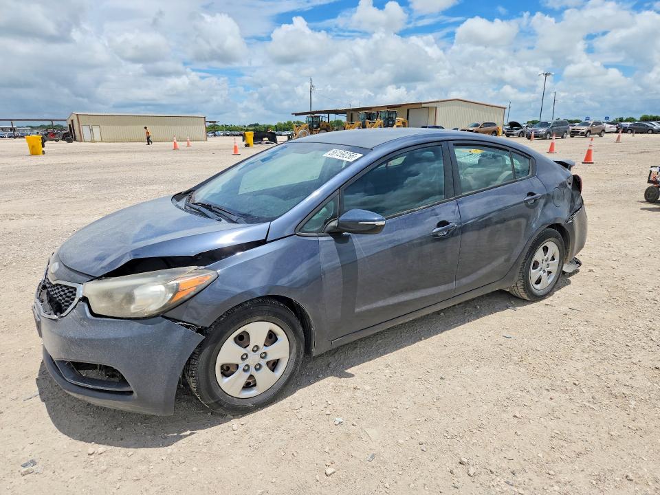 2015 Kia VIN KNAFX4A61F5270735 COPART salvage auction — REAR END, Tx - Salvage Vehicle Title, sold $700 on 2026-07-15 (photo 1)