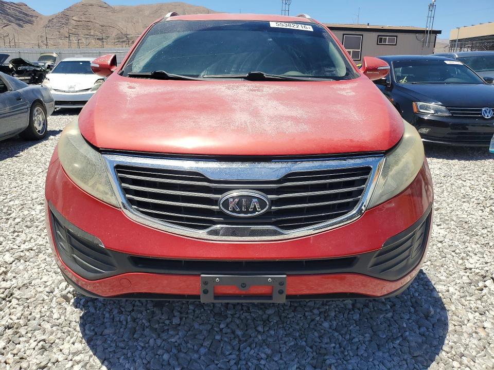 2012 Kia Sportage VIN KNDPB3A27C7306943 COPART salvage auction — SIDE, Nv - Salvage Title, sold $925 on 2026-07-06 (photo 5)