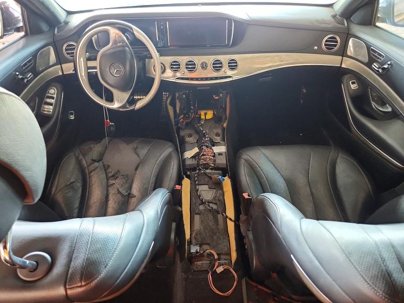 2014 Mercedes-benz S class VIN WDDUG8CB0EA043947 COPART salvage auction — FRONT END, Az - Certificate Of Title, sold $2,050 on 2026-07-29 (photo 8)