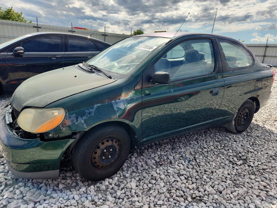 2001 Toyota Echo VIN JTDAT123510189965 COPART salvage auction — FRONT END, Mo - Duplicate Title, sold $200 on 2026-07-06 (photo 1)