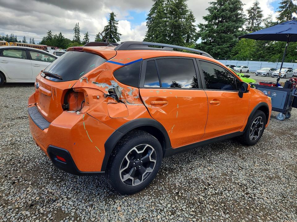 2014 Subaru Xv VIN JF2GPACCXE8314528 COPART salvage auction — REAR END, Wa - Bill Of Sale, sold $950 on 2026-07-28 (photo 3)