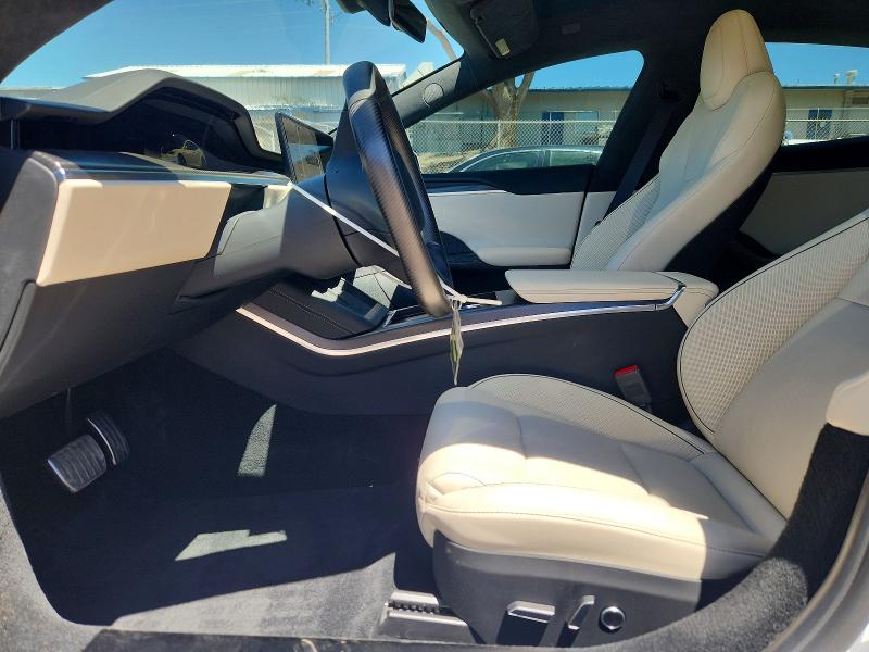 2021 Tesla Model s VIN 5YJSA1E61MF442799 COPART salvage auction — FRONT END, Nm - Cert Of Title-Salvage, sold $17,300 on 2026-07-16 (photo 7)