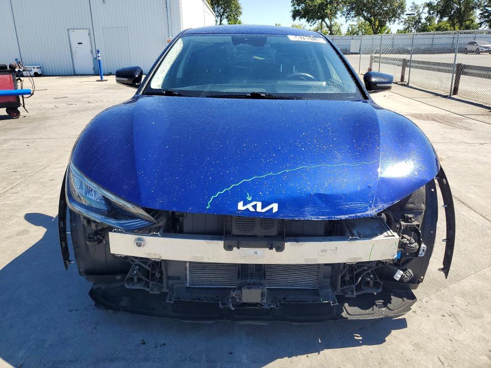 2024 Kia Ev6 VIN KNDC34LA8R5211611 COPART salvage auction — FRONT END, Ca - Certificate Of Title, sold $10,900 on 2026-07-08 (photo 5)