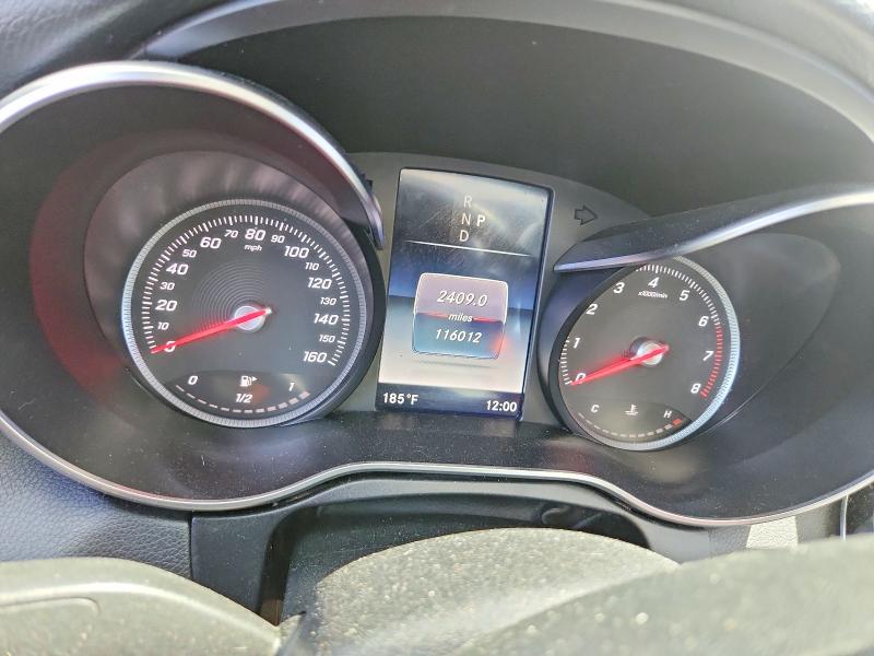 2018 Mercedes-benz C class VIN WDDWF4JB5JR415009 COPART salvage auction — FRONT END, FL - CERTIFICATE OF TITLE, sold $4,950 on 2026-07-14 (photo 9)