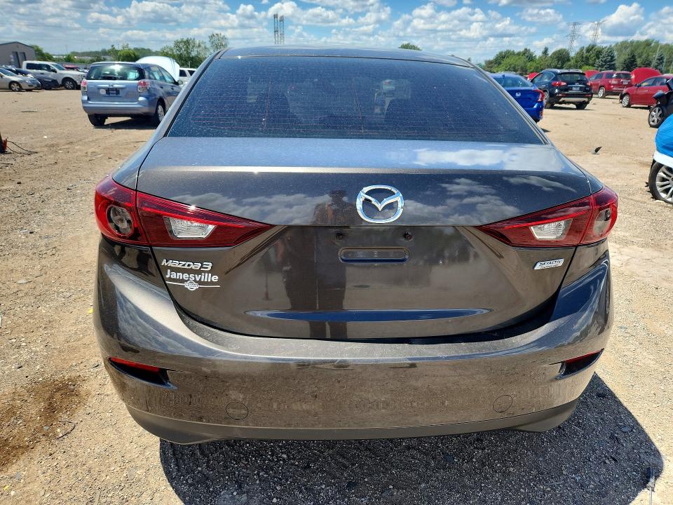 2014 Mazda 3 VIN JM1BM1U74E1166095 COPART salvage auction — FRONT END, Il - Salvage Certificate, sold $1,650 on 2026-07-28 (photo 6)