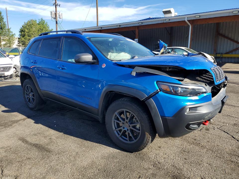 2020 Jeep Cherokee VIN 1C4PJMBN6LD518011 COPART salvage auction — FRONT END, Co - Public - Salvage Title, sold $4,000 on 2026-07-09 (photo 4)