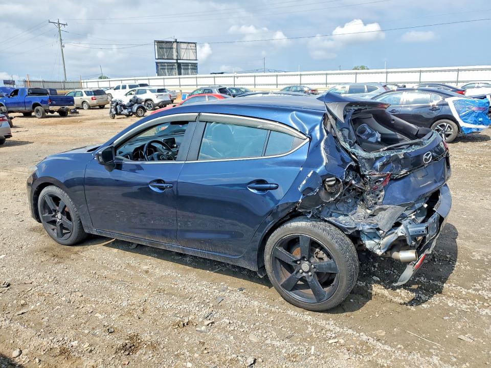 2016 Mazda 3 VIN JM1BM1M33G1326998 COPART salvage auction — REAR END, Va - Cert Of Title - Salvage, sold $325 on 2026-07-17 (photo 2)