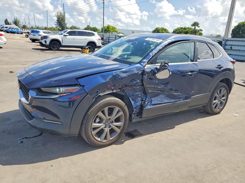2025 Mazda Cx-30 VIN 3MVDMBDM9SM810000 COPART salvage auction — SIDE, Fl - Cert Of Title Slvg Rebuildable, sold $7,200 on 2026-08-26 (photo 1)