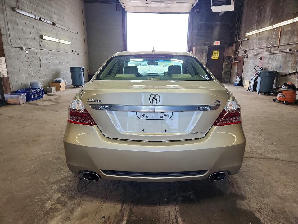 2009 Acura Rl VIN JH4KB266X9C000706 COPART salvage auction — SIDE, NY - MV-907A SALVAGE CERTIFICATE, sold $950 on 2026-07-20 (photo 6)