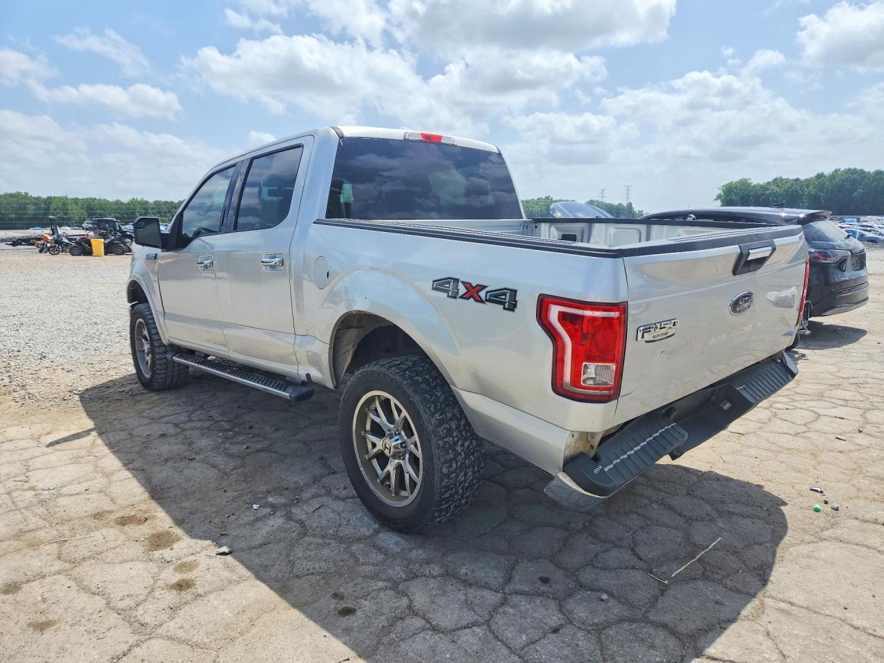 2016 Ford F-150 Lightning VIN 1FTEW1EP3GKD07953 COPART salvage auction — Rear End, TN - SALVAGE CERTIFICATE, sold $3,600 on 2026-07-09 (photo 2)