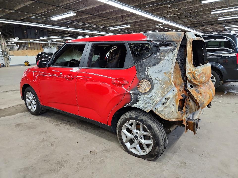 2025 Kia Soul VIN KNDJ23AU6S7249852 COPART salvage auction — BURN, Il - Salvage Certificate, sold $3,950 on 2026-07-20 (photo 2)