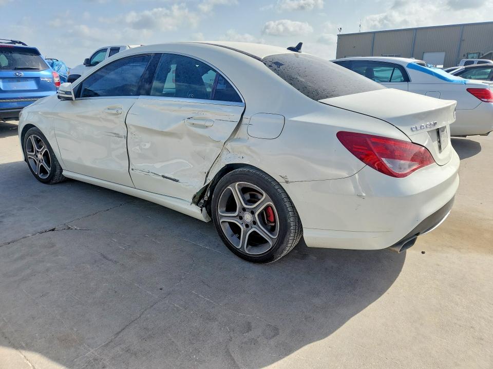2014 Mercedes-benz Cla-klasse VIN WDDSJ4EB0EN041851 COPART salvage auction — SIDE, Tx - Certificate Of Title, sold $1,350 on 2026-08-13 (photo 2)