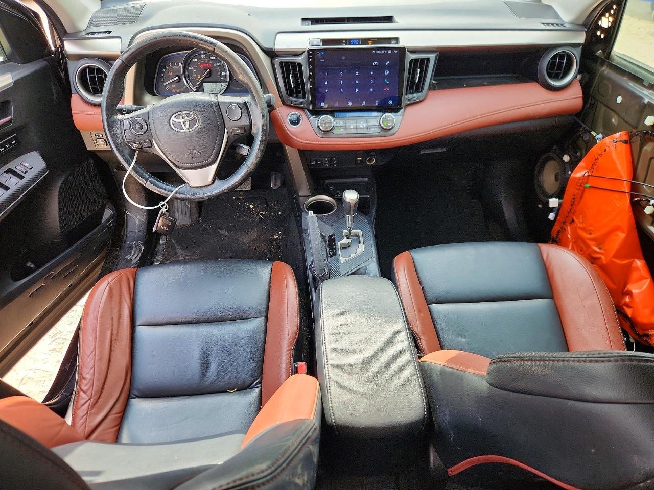 2015 Toyota RAV4 VIN 2T3YFREV1FW150438 COPART salvage auction — Front End, TX - SALVAGE VEHICLE TITLE, sold $5,600 on 2026-07-09 (photo 8)