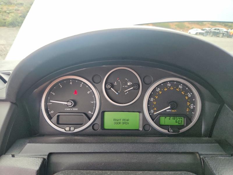 2007 Land rover Lr3 VIN SALAE25447A430608 COPART salvage auction — REAR END, Nv - Salvage Title, sold $475 on 2026-07-09 (photo 9)