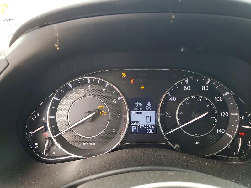 2018 Nissan Armada VIN JN8AY2NC8J9552083 COPART salvage auction — NORMAL WEAR, Mi - Certificate Of Title, sold $4,750 on 2026-07-16 (photo 9)