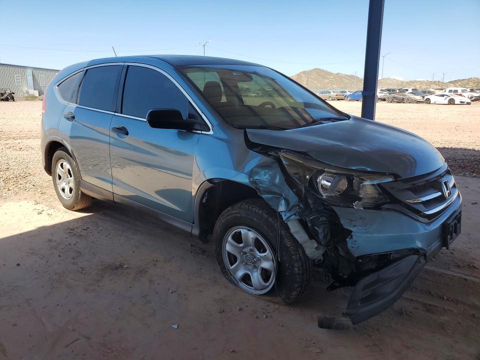 2013 Honda Cr-v VIN 5J6RM3H3XDL002283 COPART salvage auction — FRONT END, AZ - CERT OF TITLE - SALVAGE, sold $2,550 on 2026-07-02 (photo 4)