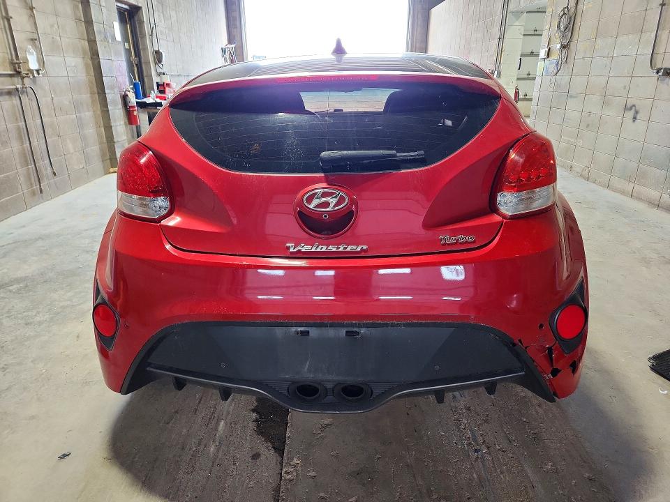 2015 Hyundai Veloster VIN KMHTC6AEXFU241000 COPART salvage auction — MECHANICAL, Mn - Certificate Of Title, sold $200 on 2026-07-28 (photo 6)