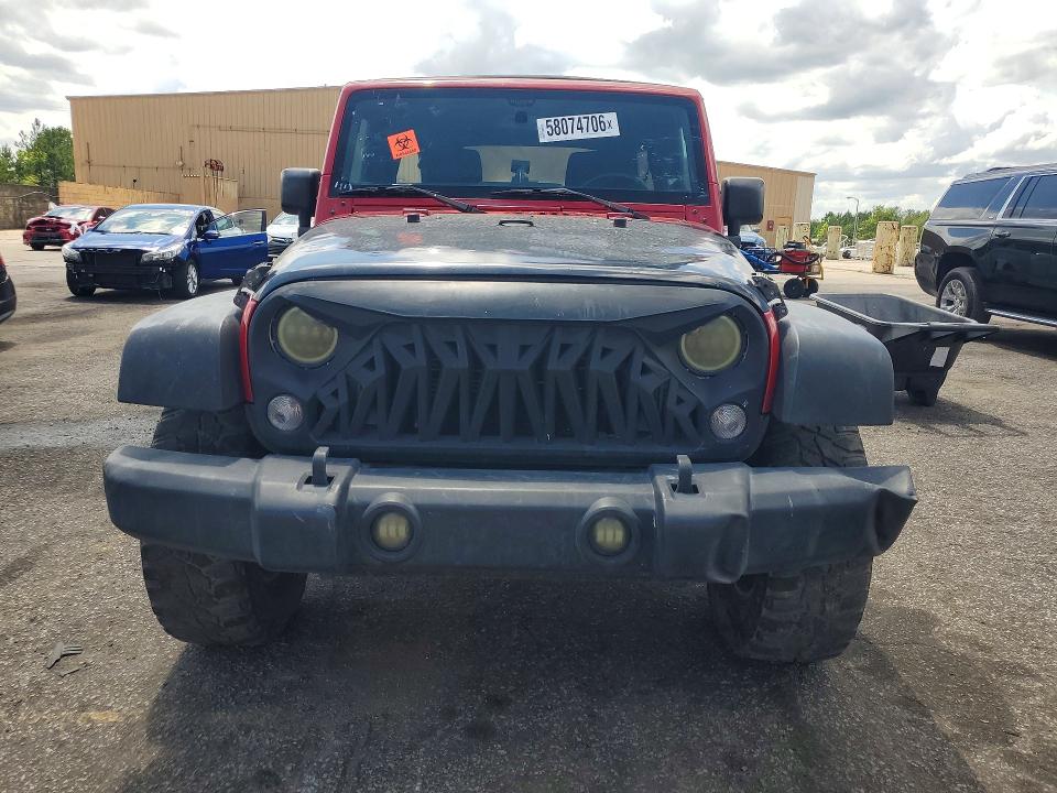 2015 Jeep Wrangler / VIN 1C4BJWDGXFL620877 COPART salvage auction — FRONT END, Fl - Certificate Of Title (P), sold $5,200 on 2026-07-10 (photo 5)