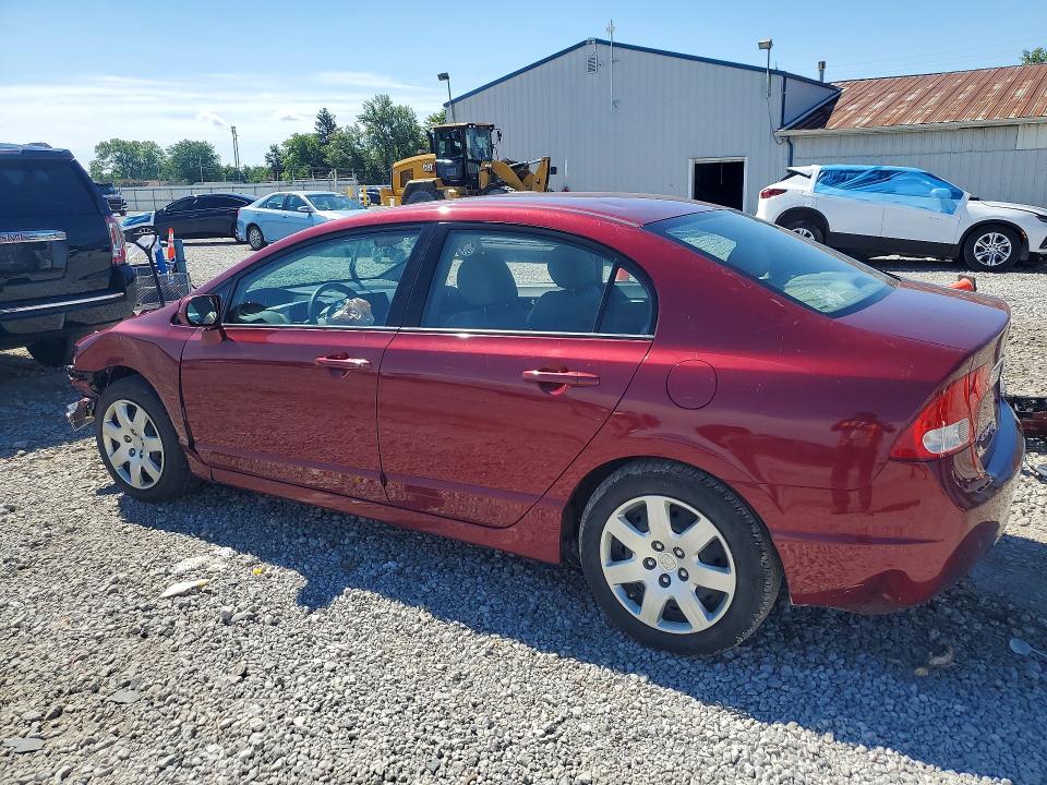 2011 Honda Civic VIN 19XFA1F54BE032573 COPART salvage auction — FRONT END, OH - CERT OF TITLE-SALVAGE, sold $950 on 2026-07-02 (photo 2)