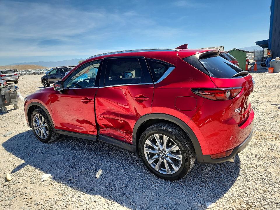 2021 Mazda VIN JM3KFBDM9M1458420 COPART salvage auction — SIDE, Ut - Salvage Certificate, sold $9,200 on 2026-07-31 (photo 2)