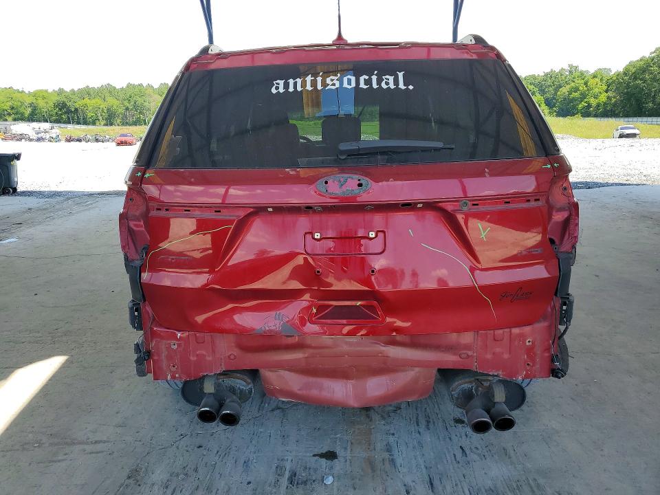 2019 Ford Explorer VIN 1FM5K8GTXKGA97244 COPART salvage auction — REAR END, Ga - Cert Of Title-Salvage, sold $6,000 on 2026-07-02 (photo 6)