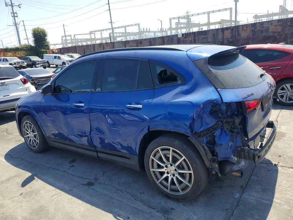 2024 Mercedes-benz Gla-klasse amg VIN W1N4N5BB6RJ609897 COPART salvage auction — SIDE, Ca - Salvage Certificate, sold $15,700 on 2026-07-08 (photo 2)