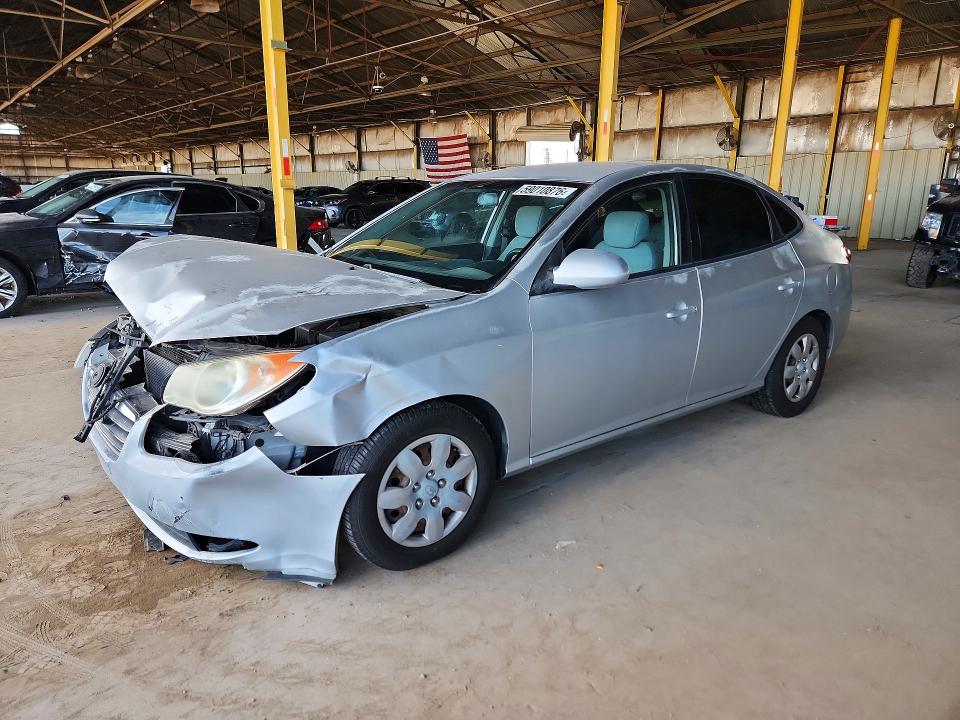 2008 Hyundai Elantra VIN KMHDU46D98U479462 COPART salvage auction — FRONT END, Az - Cert Of Title - Salvage, sold $650 on 2026-07-06 (photo 1)
