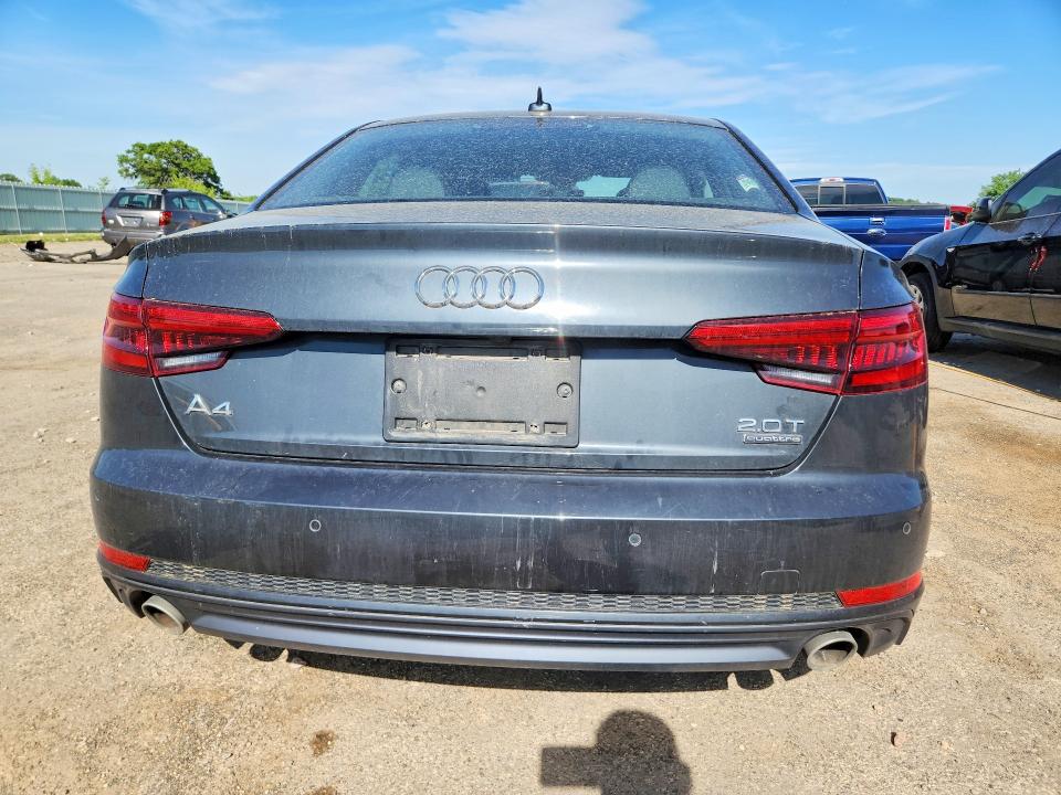 2017 Audi A4 VIN WAUENAF45HN004614 COPART salvage auction — UNDERCARRIAGE, WI - CERTIFICATE OF TITLE, sold $5,800 on 2026-07-07 (photo 6)