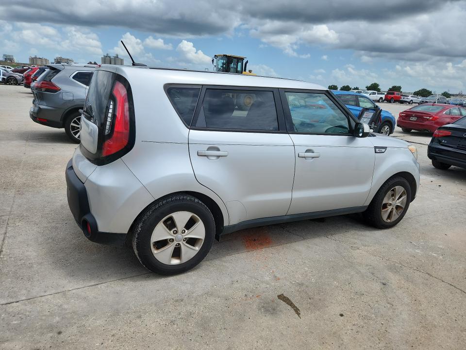 2016 Kia VIN KNDJN2A22G7840803 COPART salvage auction — WATER/FLOOD, La - Cert Of Title-Salvage Flood, sold $1,000 on 2026-07-15 (photo 3)