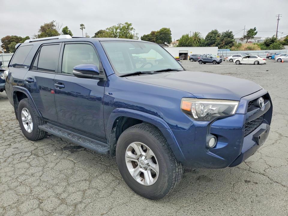 2016 Toyota 4runner VIN JTEBU5JR9G5334432 COPART salvage auction — REAR END, Ca - Salvage Certificate, sold $12,600 on 2026-07-06 (photo 4)