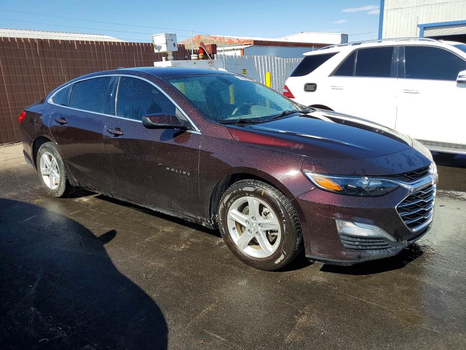 2020 Chevrolet Malibu VIN 1G1ZC5ST7LF141502 COPART salvage auction — MINOR DENT/SCRATCHES, NV - CERTIFICATE OF TITLE, sold $7,300 on 2026-07-21 (photo 4)